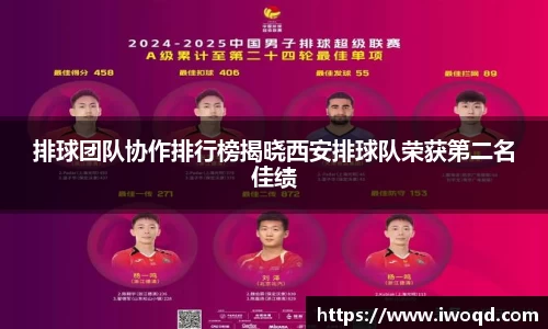 排球团队协作排行榜揭晓西安排球队荣获第二名佳绩